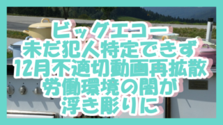 190207ビッグエコー未だ犯人特定できず