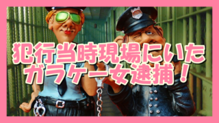 サムネ190818煽り傷害犯行現場のガラケー女逮捕!