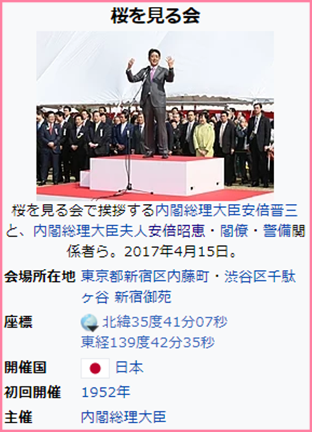 記事中191113桜を見る会画像